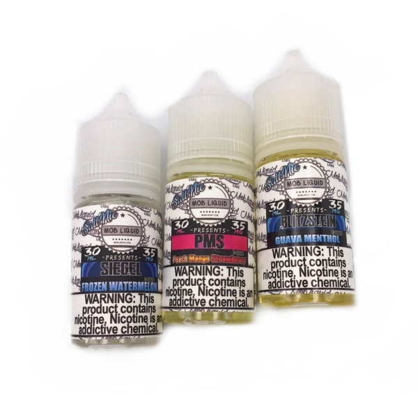 MOB LIQUID 黑手黨系列 全面開火!果香帶勁、涼感突襲